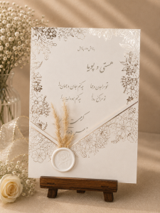 کارت عروسی کد 2198